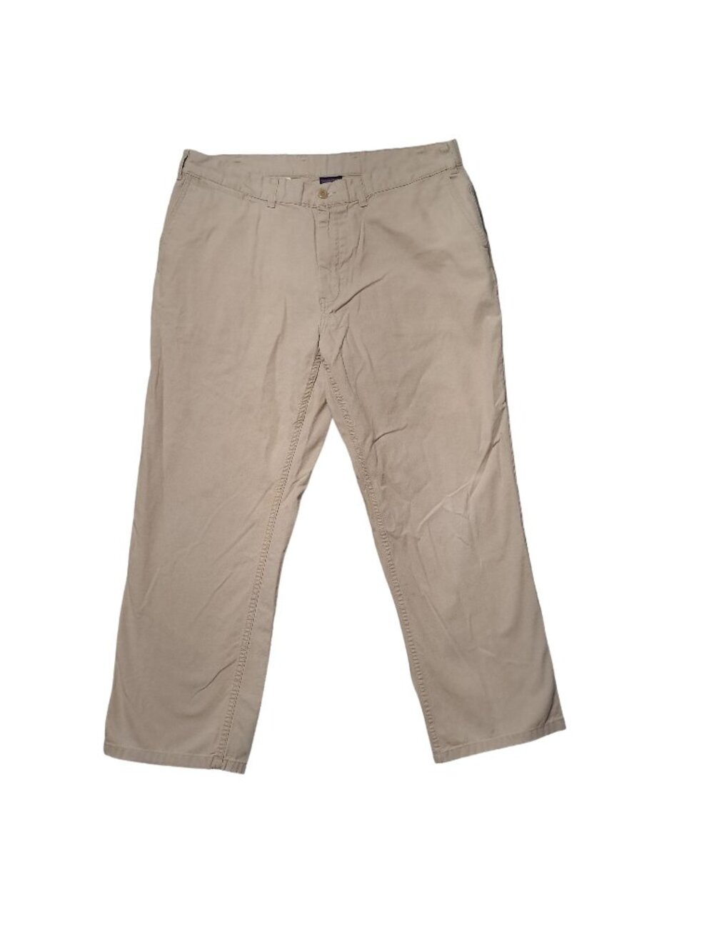 Patagonia 38 Organic Cotton Pants Regular Beige Casual Fit Straight Leg